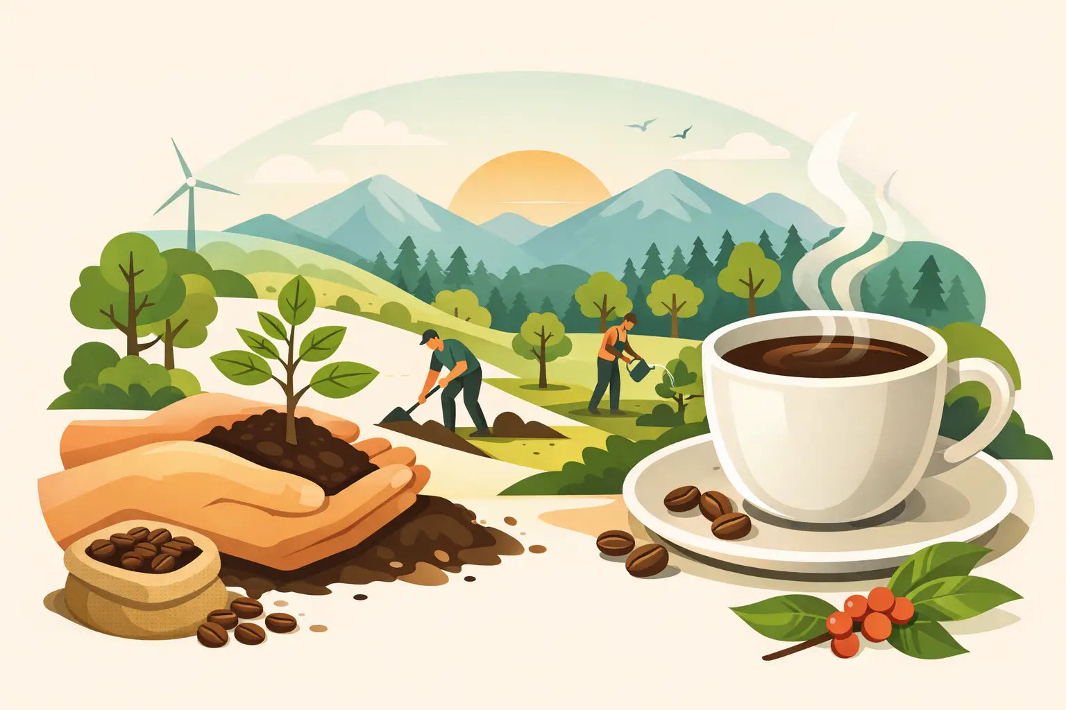Coffee That Plants Trees for a Better Daily Brew