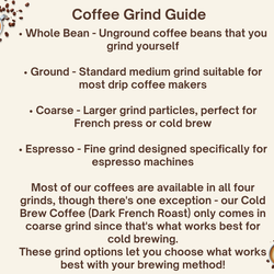 Cowboy Blend Coffee bag showcasing bold premium roast with cocoa, caramel, and vanilla notes